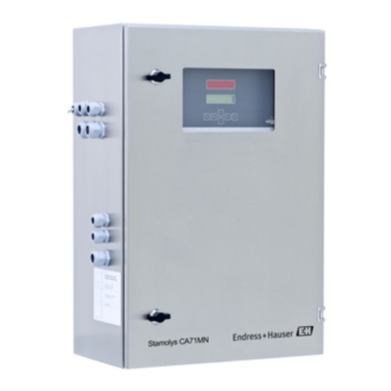 Endress+Hauser StamoLys CA 71 MN Technische Information