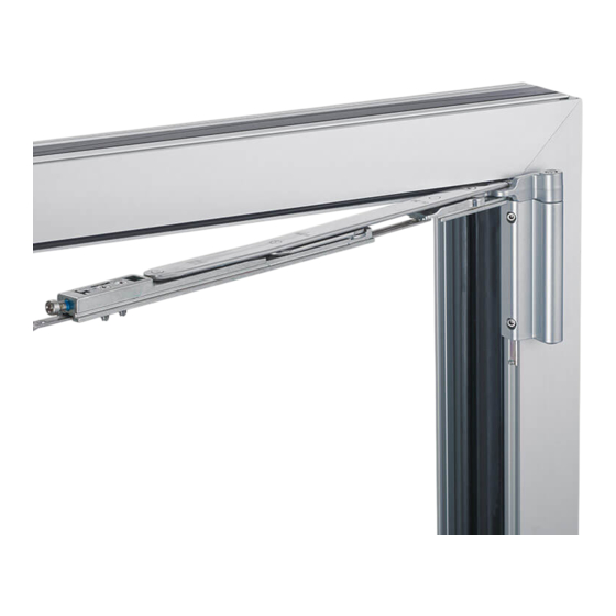 Siegenia ALU 5200-DK E RC2 Anschlaganleitung
