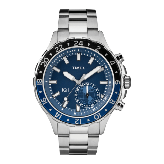 Timex IQ+ Movem Multi-Time Benutzerhandbuch