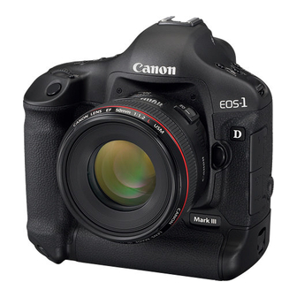 Canon EOS-1D Mark III Originalbetriebsanleitung