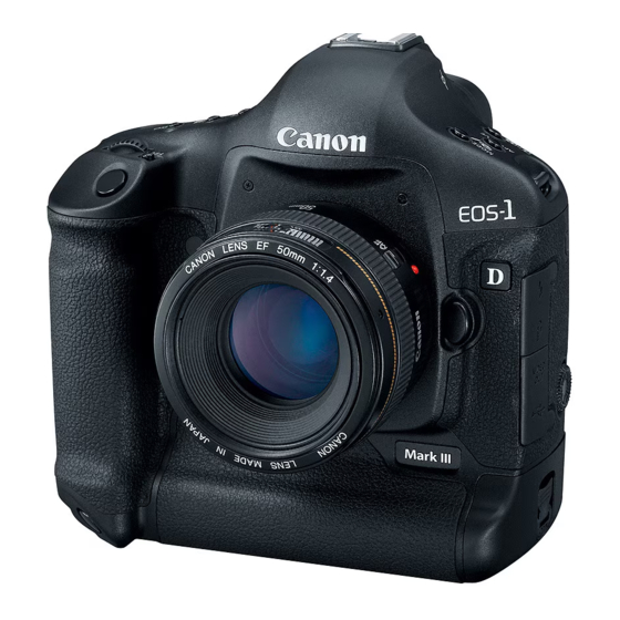 Canon EOS-1D Mark III Kurzbedienungsanleitung