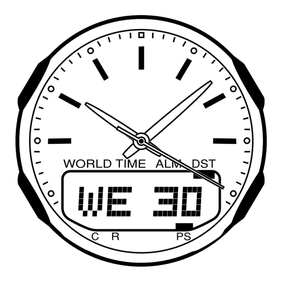 Casio 3309 Bedienerführung