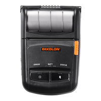 BIXOLON SPP-R210 Benutzerhandbuch