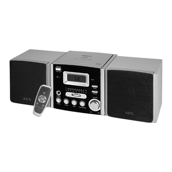 AEG mc 4410 Bedienungsanleitung