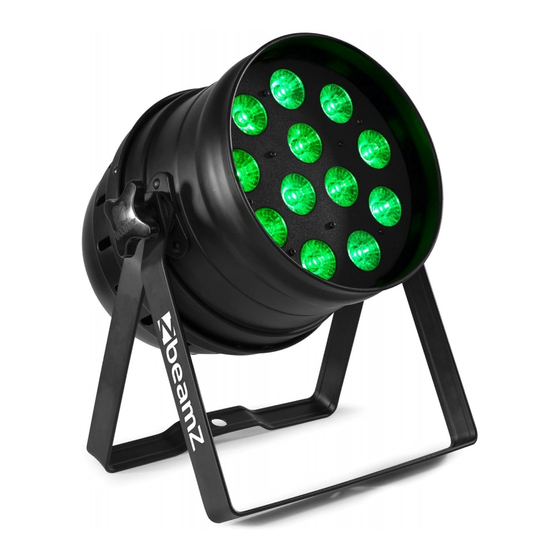 Beamz BPP120 PAR64 12x3W RGB DMX Gebrauchsanleitung