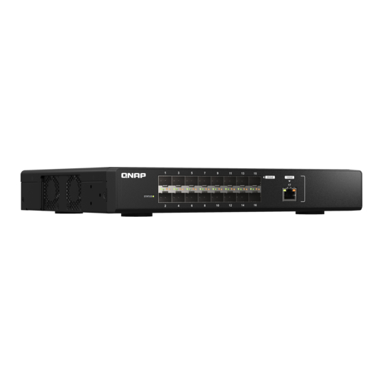 QNAP QSW-M5216-1T Kurzinstallationsanleitung