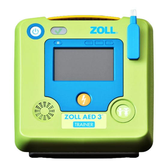 ZOLL AED 3 TRAINER Softwareanleitung