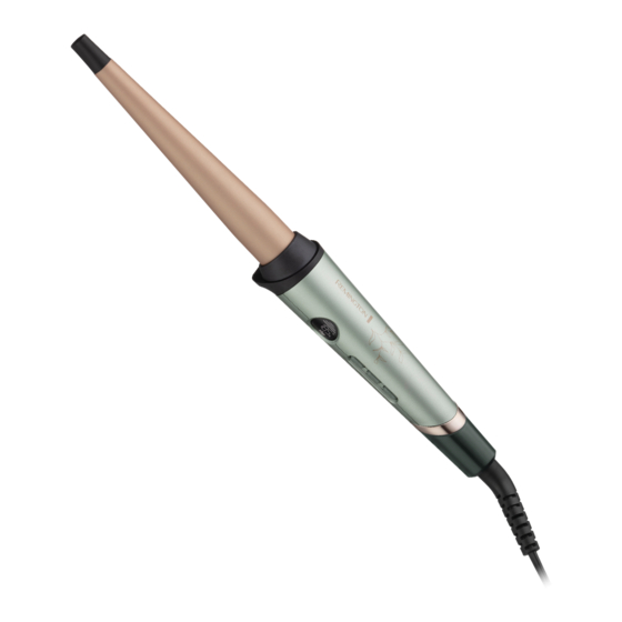 Remington Botanicals Curling Wand Bedienungsanleitung