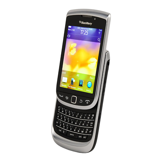 BlackBerry Torch 9810 Handbücher