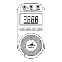 Monacor DMT-3030 Bedienungsanleitung