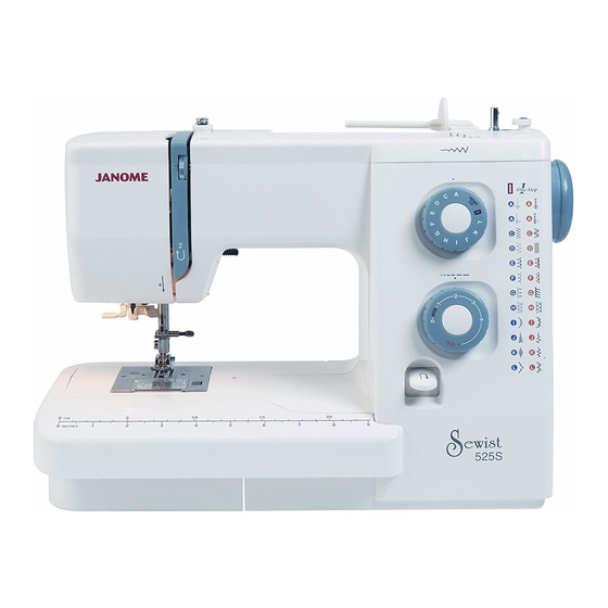 Janome Sewist 525S Bedienungsanleitung