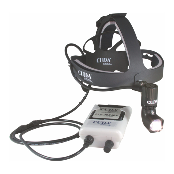 Cuda surgical LLS-2054BE Betriebsanleitung