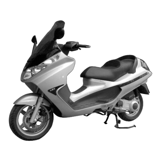 PIAGGIO X8 125 Street Bedienungsanleitung
