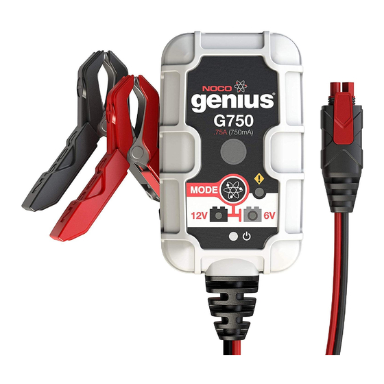 NOCO Genius G750EU Bedienungsanleitung