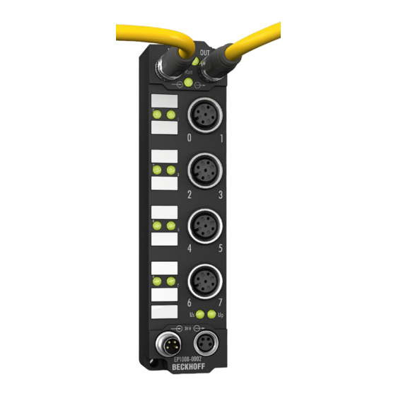 Beckhoff EP6224-0002 Dokumentation