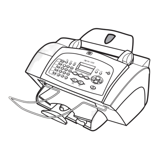 HP 1230 Series Referenzhandbuch