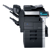 Konica Minolta bizhub 501 Kurzanleitung