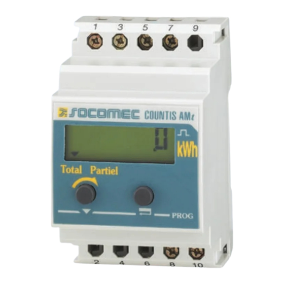 socomec COUNTIS AMd Bedienungsanleitung