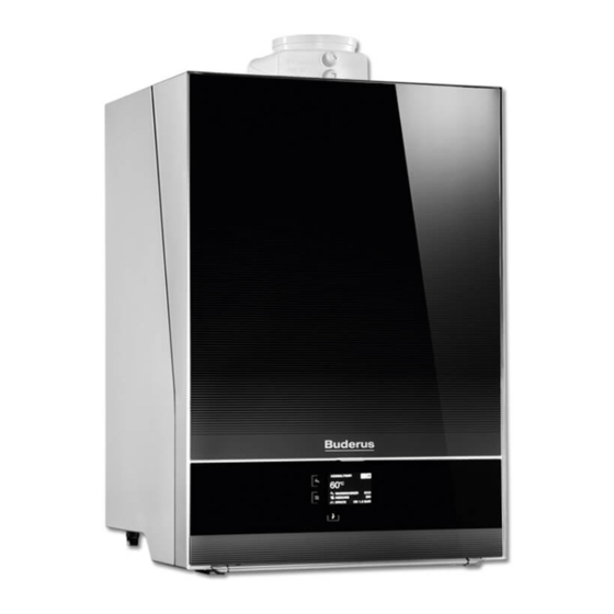 Buderus Logamax plus GB192-15 i H V2 Bedienungsanleitung