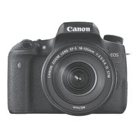 Canon EOS 760D (W) Bedienungsanleitung