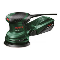 Bosch PEX 220 A Originalbetriebsanleitung