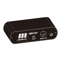 Miditech 4merge Bedienungsanleitung