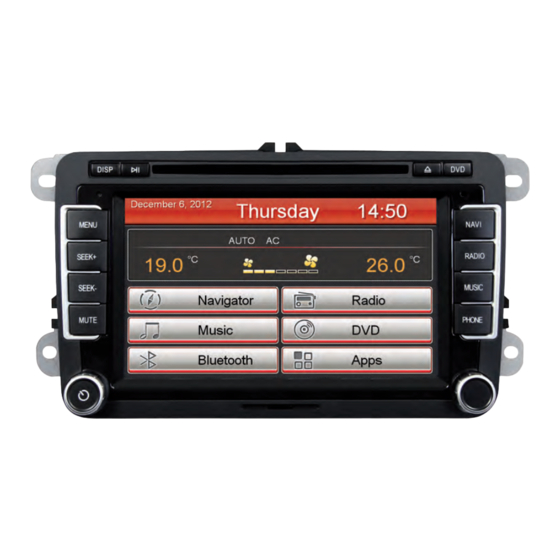 ESX Vision Naviceiver VN710 VW-P1 Benutzerhandbuch