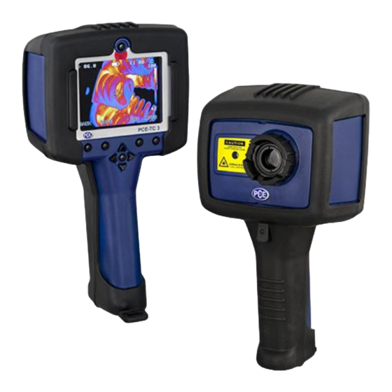 PCE Instruments TC 3 Kurzanleitung