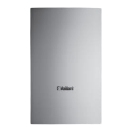 Vaillant uniSTOR VIH Q 75 B Betriebsanleitung