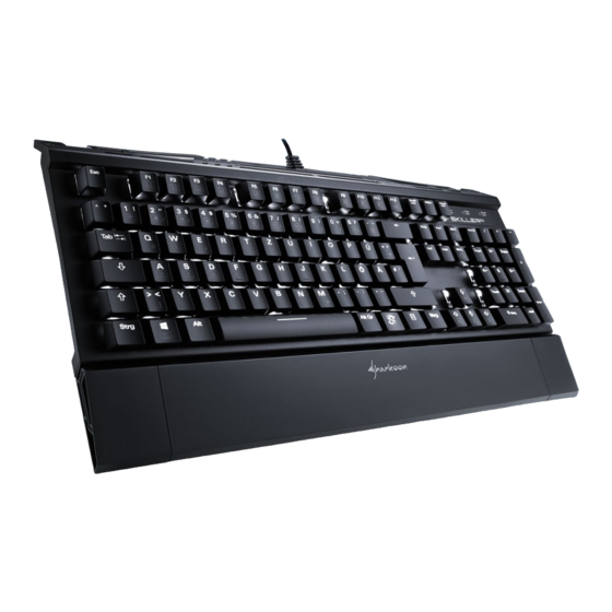 Sharkoon Skiller Mech SGK1 Anleitung