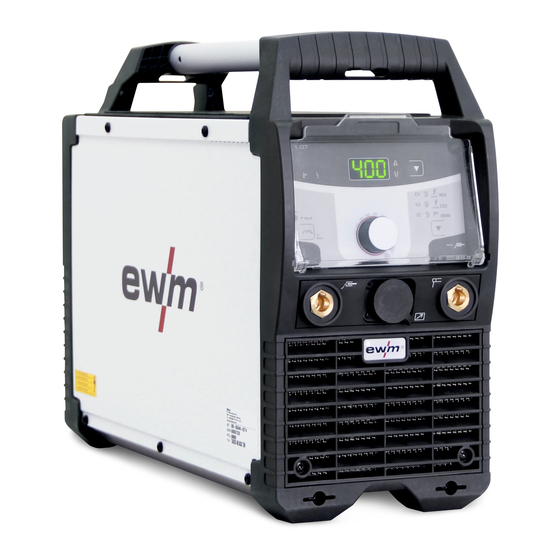 EWM Taurus 400 Basic TDG Betriebsanleitung
