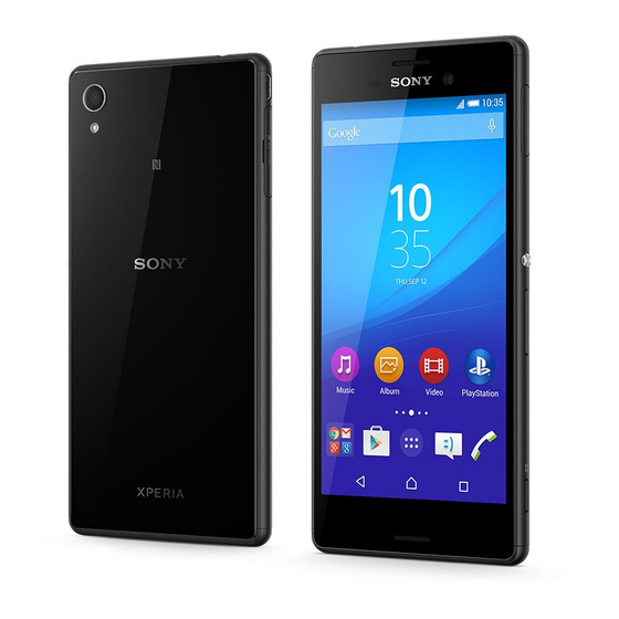 Sony Xperia M4 Aqua E2303 Bedienungsanleitung