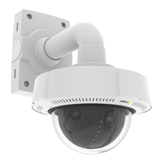 Axis Q37 Series Installation