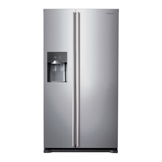 Samsung RS7567BHCSL Schnellanleitung