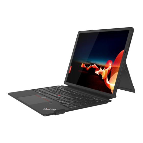 Lenovo ThinkPad X12 Detachable Gen 1 Handbücher