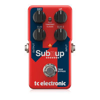TC Electronic SUB 'N' UP OCTAVER Bedienungsanleitung