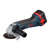 Bosch GWS 14,4 V PROFESSIONAL Bedienungsanleitung