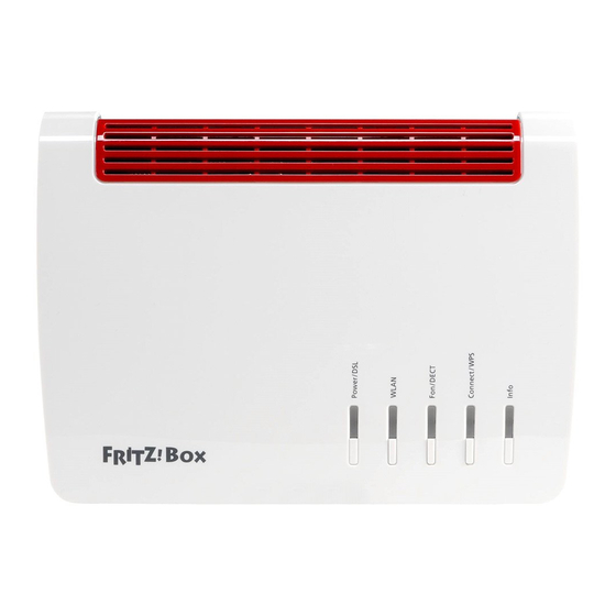 AVM FRITZ!Box 7590 Installationsanleitung