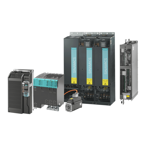 Siemens SINAMICS S120 Inbetriebnahmehandbuch