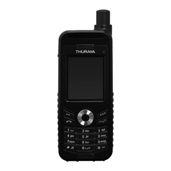 Thuraya XT Benutzerhandbuch