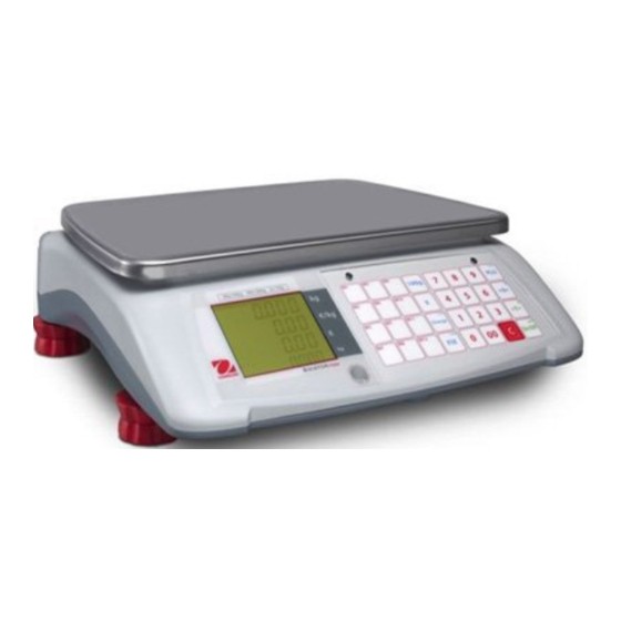 OHAUS Aviator 7000 Bedienungsanleitung
