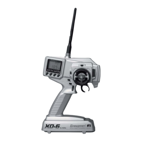 GRAUPNER XD-6 FS Handbuch