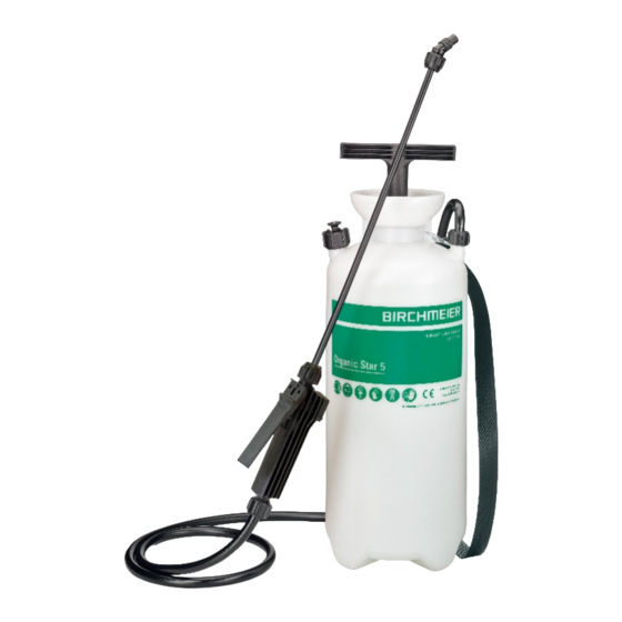 Birchmeier Organic Star 5 Gebrauchsanleitung
