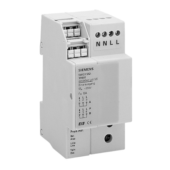 Siemens 5WG1 562-1PB01 Technische Produkt-Informationen