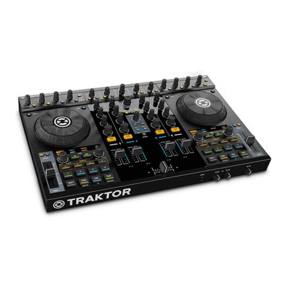 National Instruments Traktor Kontrol S4 MK1 Benutzerhandbuch