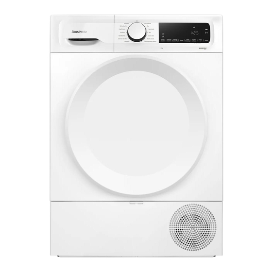 CONSTRUCTA CWQ3R401 Gebrauchs- Und Montageanleitung