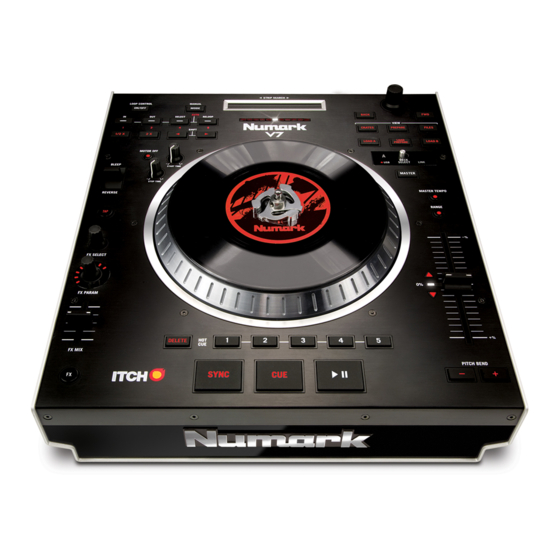 Numark V7 Kurzanleitung
