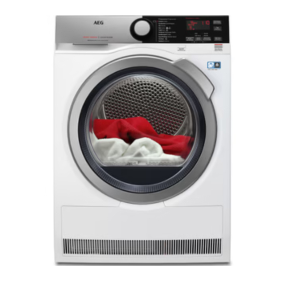 AEG LAVATHERM 8DEE86S Benutzerinformation