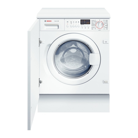 Bosch WIS28441EU Gebrauchsanleitung