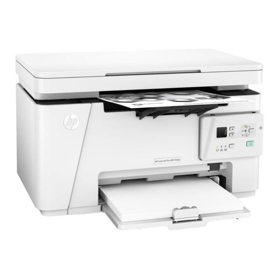 HP LaserJet Pro MFP M25 Benutzerhandbuch